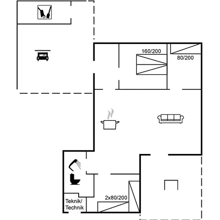Hébergement de vacances Aksinja - 700m From The Sea By Interhome *
